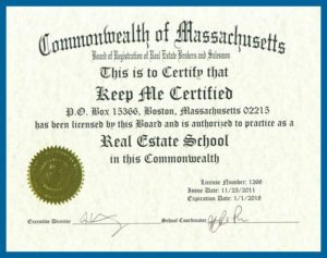 Massachusetts Real Estate License Class Online: Taught ...