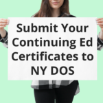 Submit Continuing Ed Credits to NY DOS