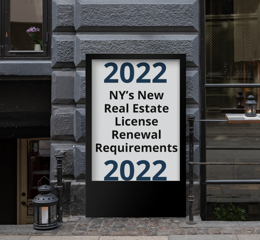 How to Satisfy NY's New Real Estate License Renewal Requirements Keep